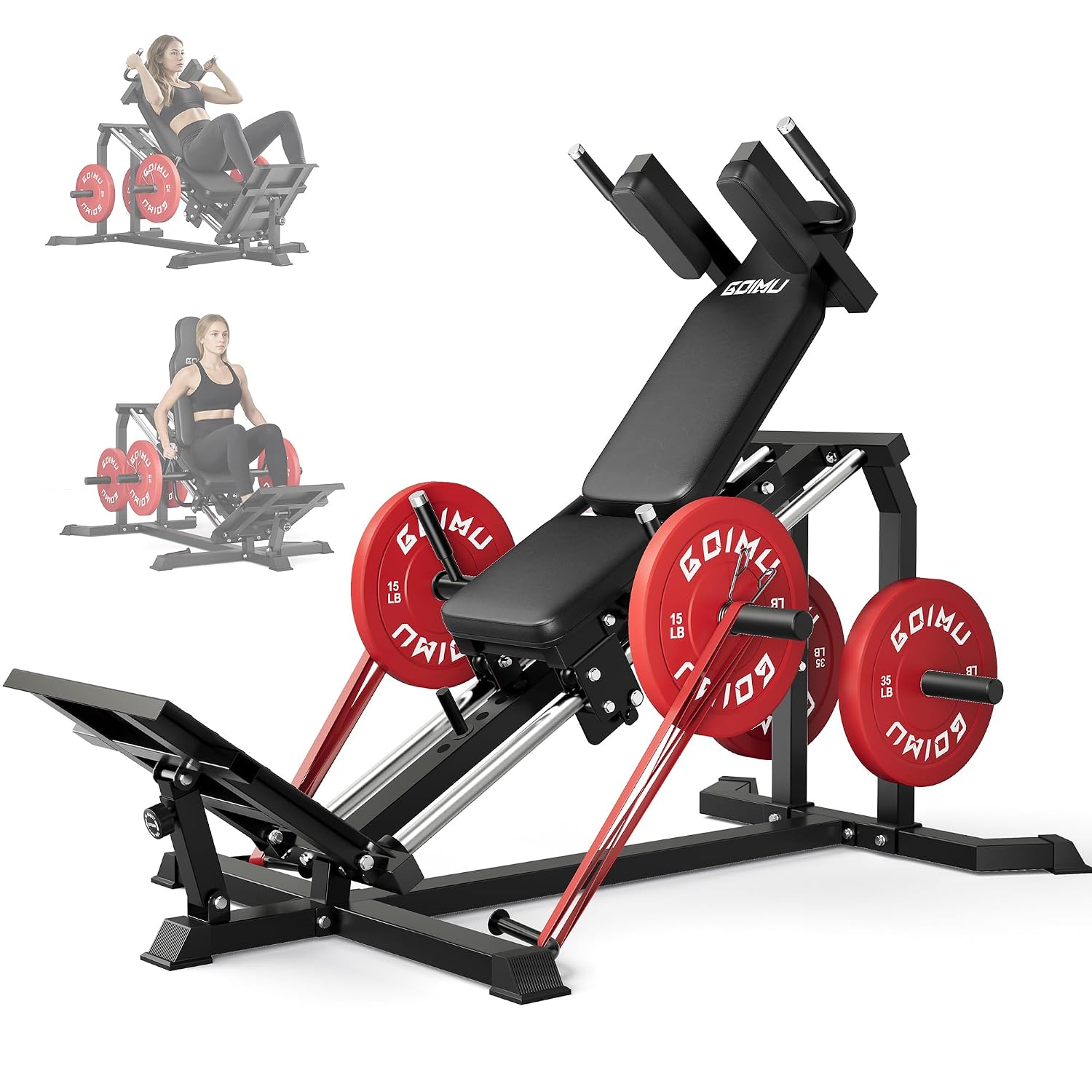 Leg Press Machine - L5 Leg Press Hack Squat Machine,