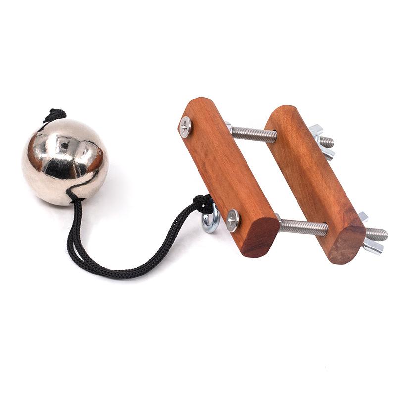 Gymnastic Rings Wooden - Male Penis Training Wooden Stretcher Metal