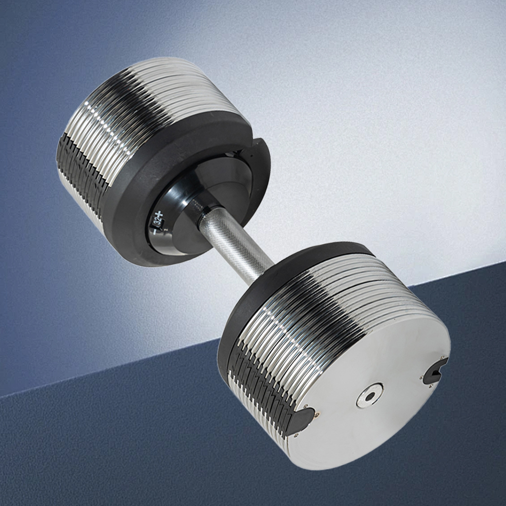 Home Gym Equipment Set - 40kg Adjustable Increments Dumbbell Set Free