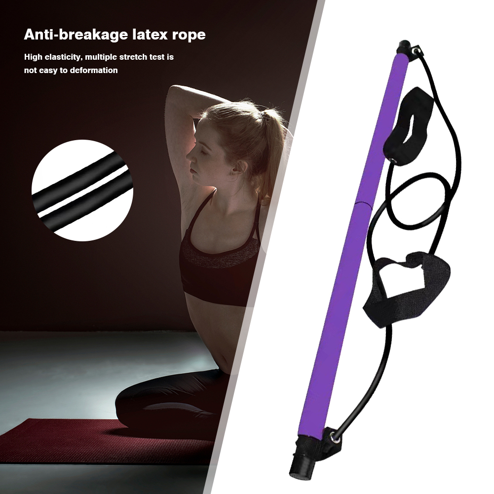 Home Gym Youtube - Fitness Bar Stick Lightweight Lace Extension
