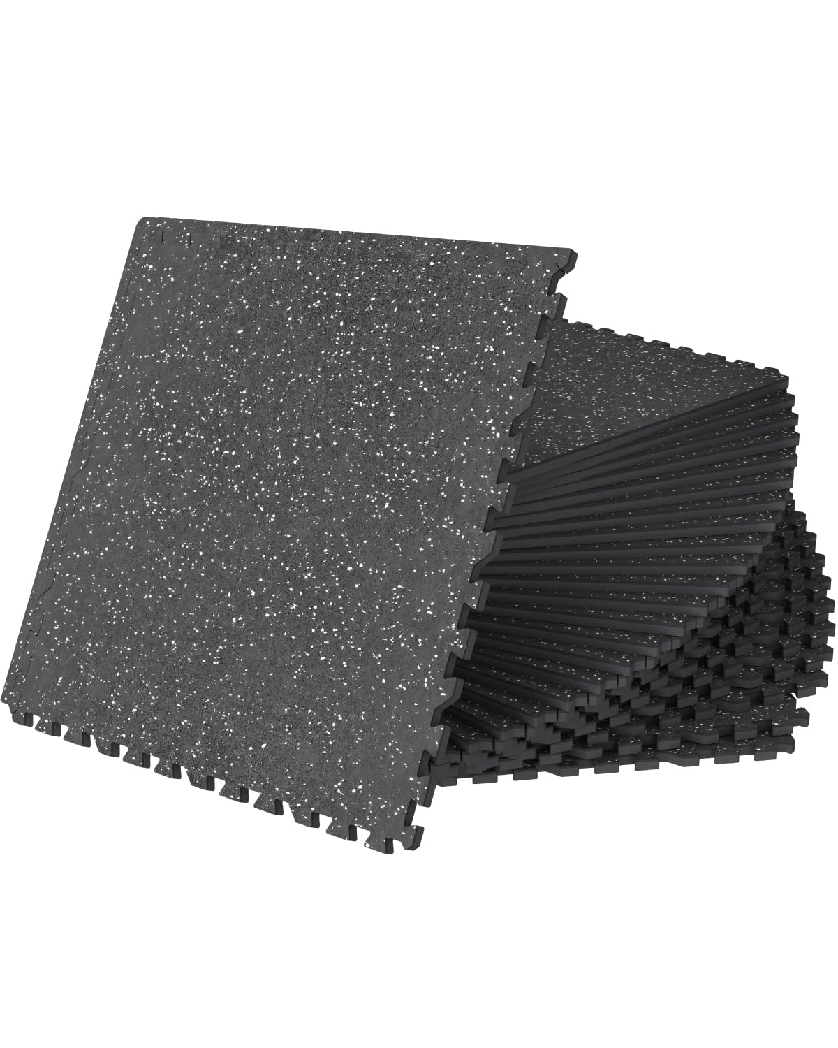 0.6in Thick 96 Sq.Ft Gym Floor - Home Gym Rubber Flooring review and price