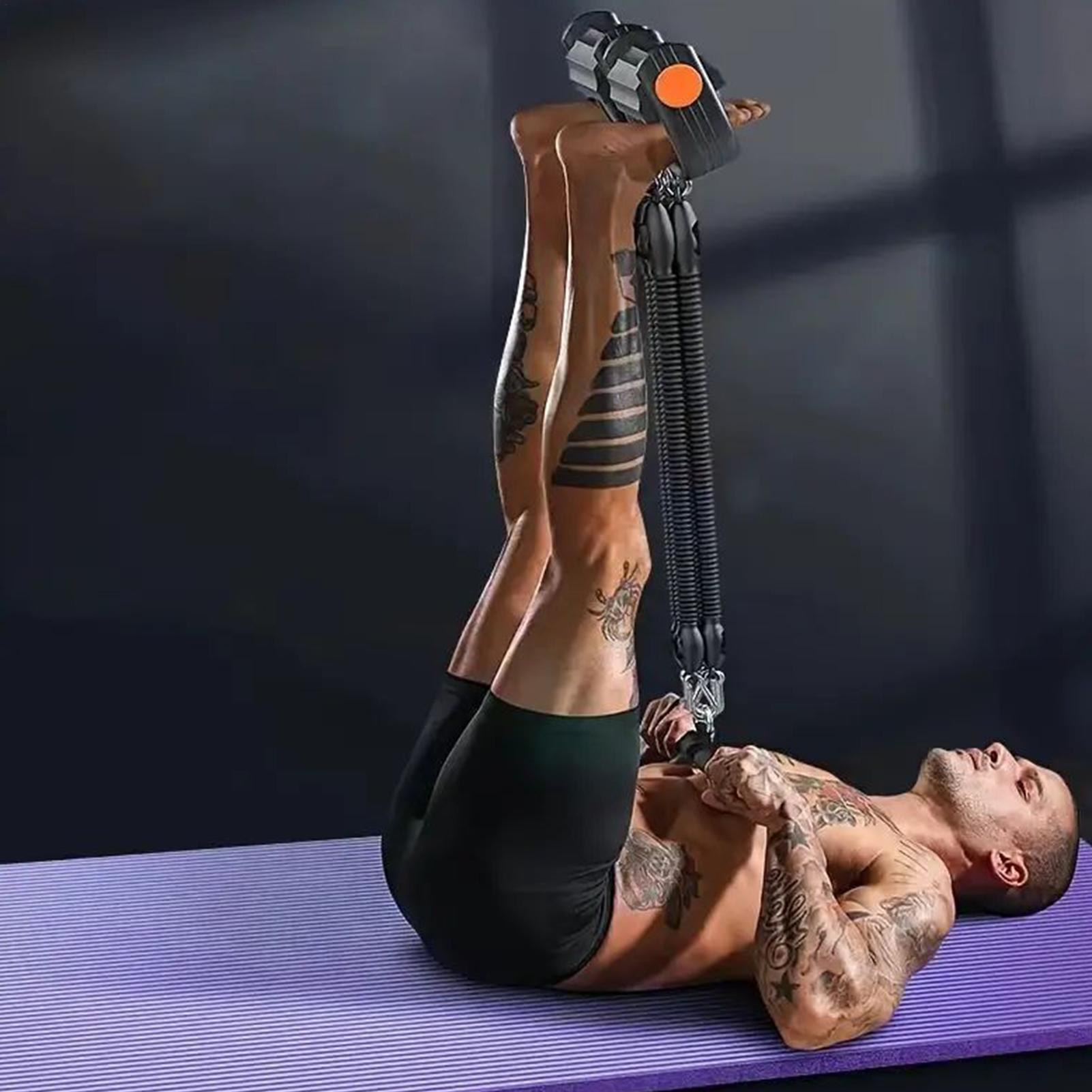 Foot Pedal Resistance Band 4-T - Home Gym Youtube review and price