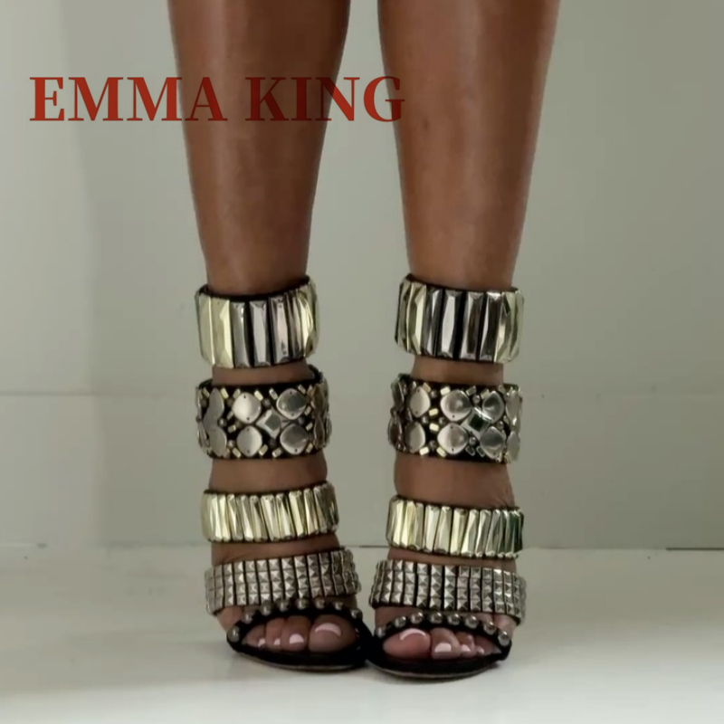 Black Embellished Ankle Strap  - Ankle Strap Attachment review and price