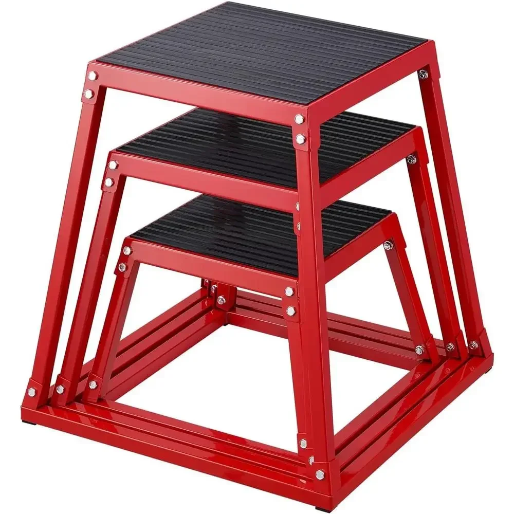 Set of 3 Plyometric Jump Boxes - Home Gym Jump Box review and price