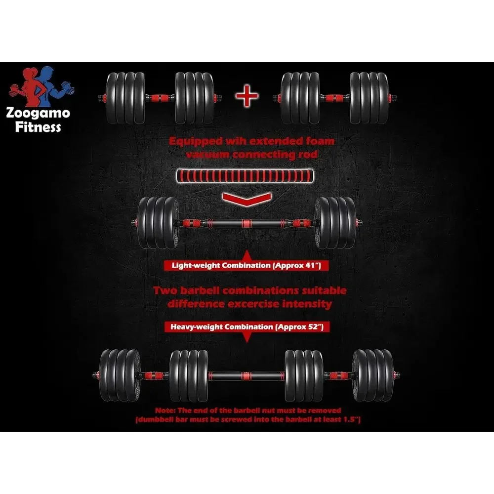 88-110 Lbs Adjustable Dumbbell - Home Gym Equipment Set review and price