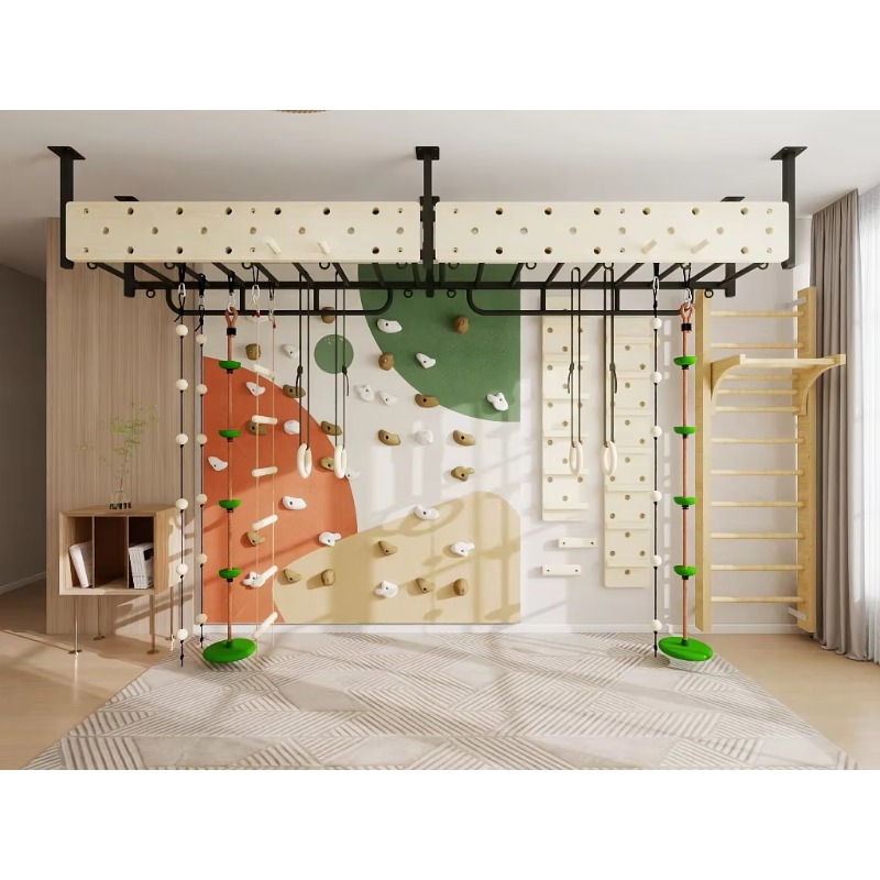 Kids Indoor Plywood Climbing W - Home Gym Kids review and price