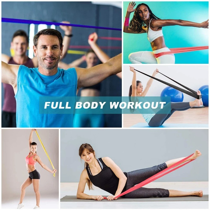 Natural Latex Resistance Bands - Home Gym Resistance review and price