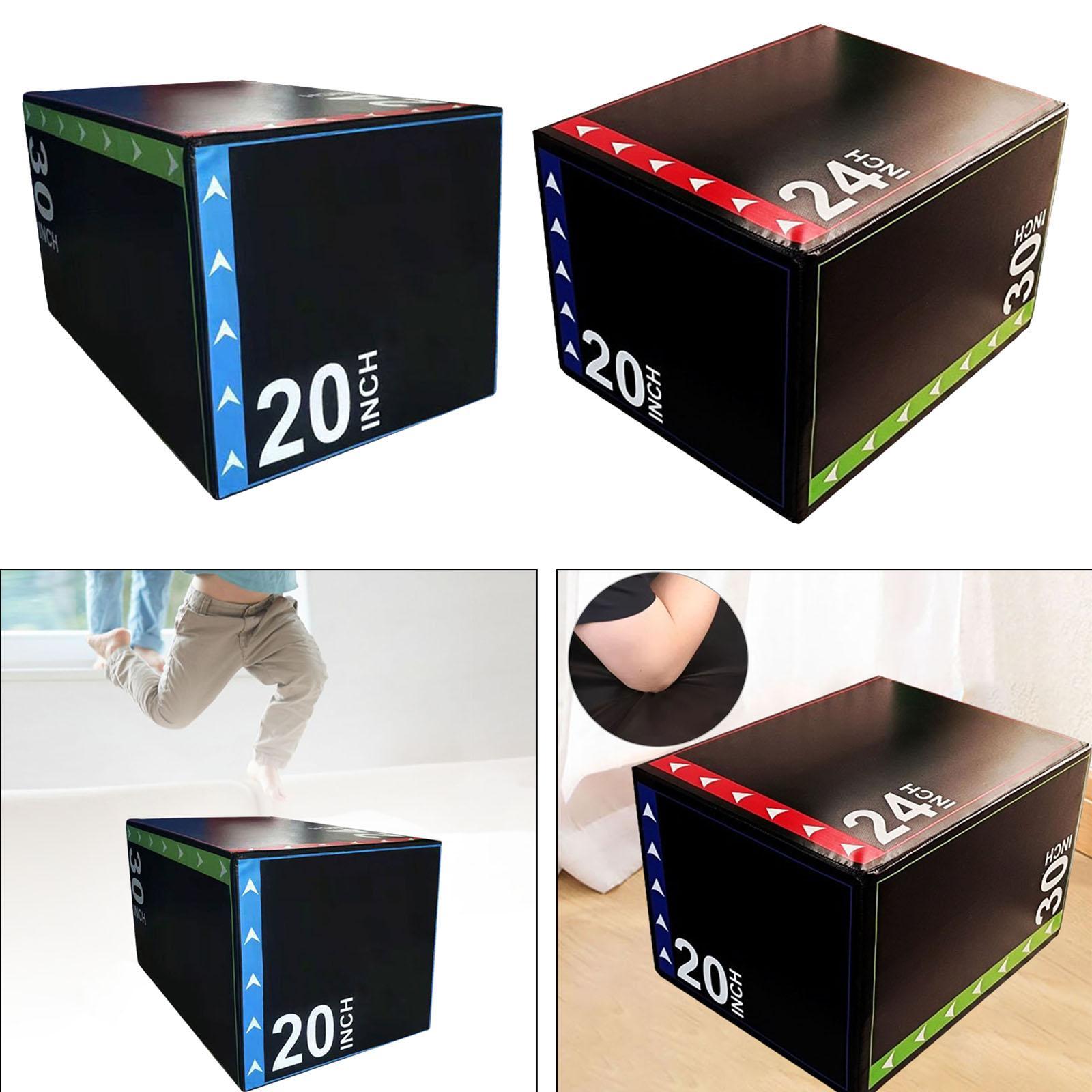 3-in-1Jump Box Plyometric Box  - Home Gym Jump Box review and price