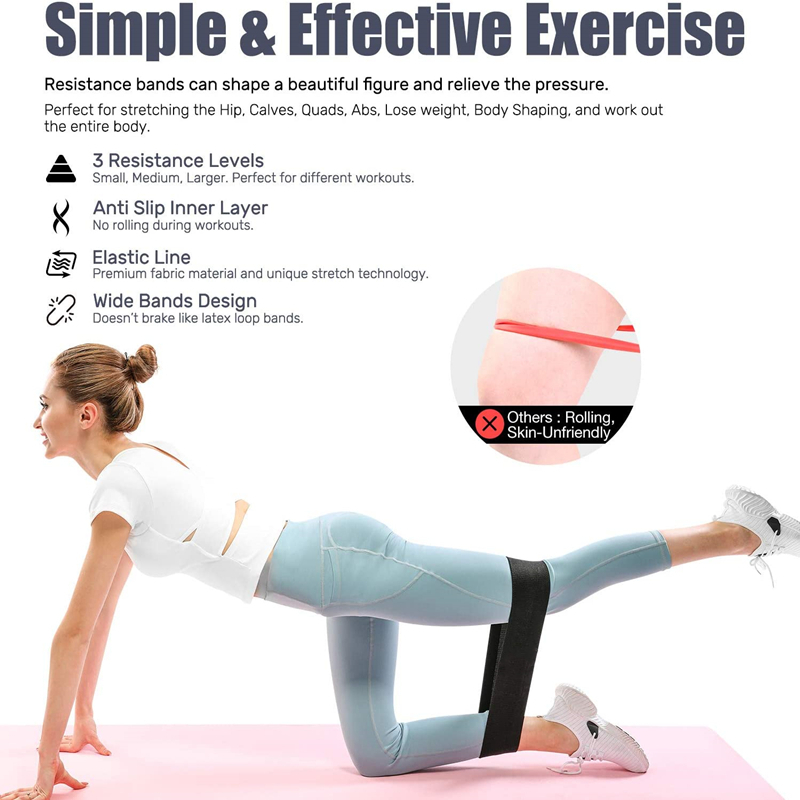 3PCS Women Men Fabric Resistan - Home Gym Equipment Set review and price