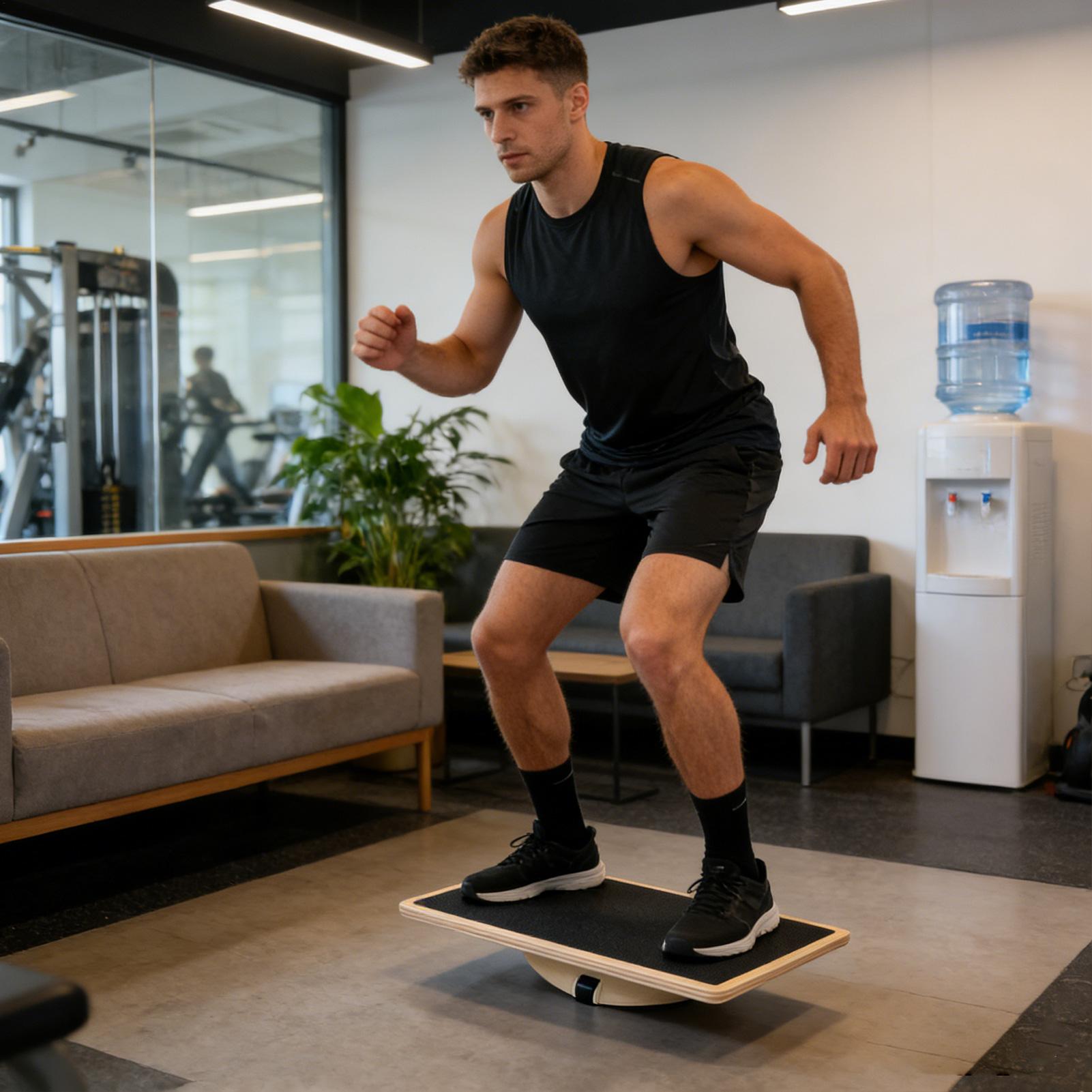 Wood Wobble Board Wood Non-Sli - Wobble Board Balance review and price
