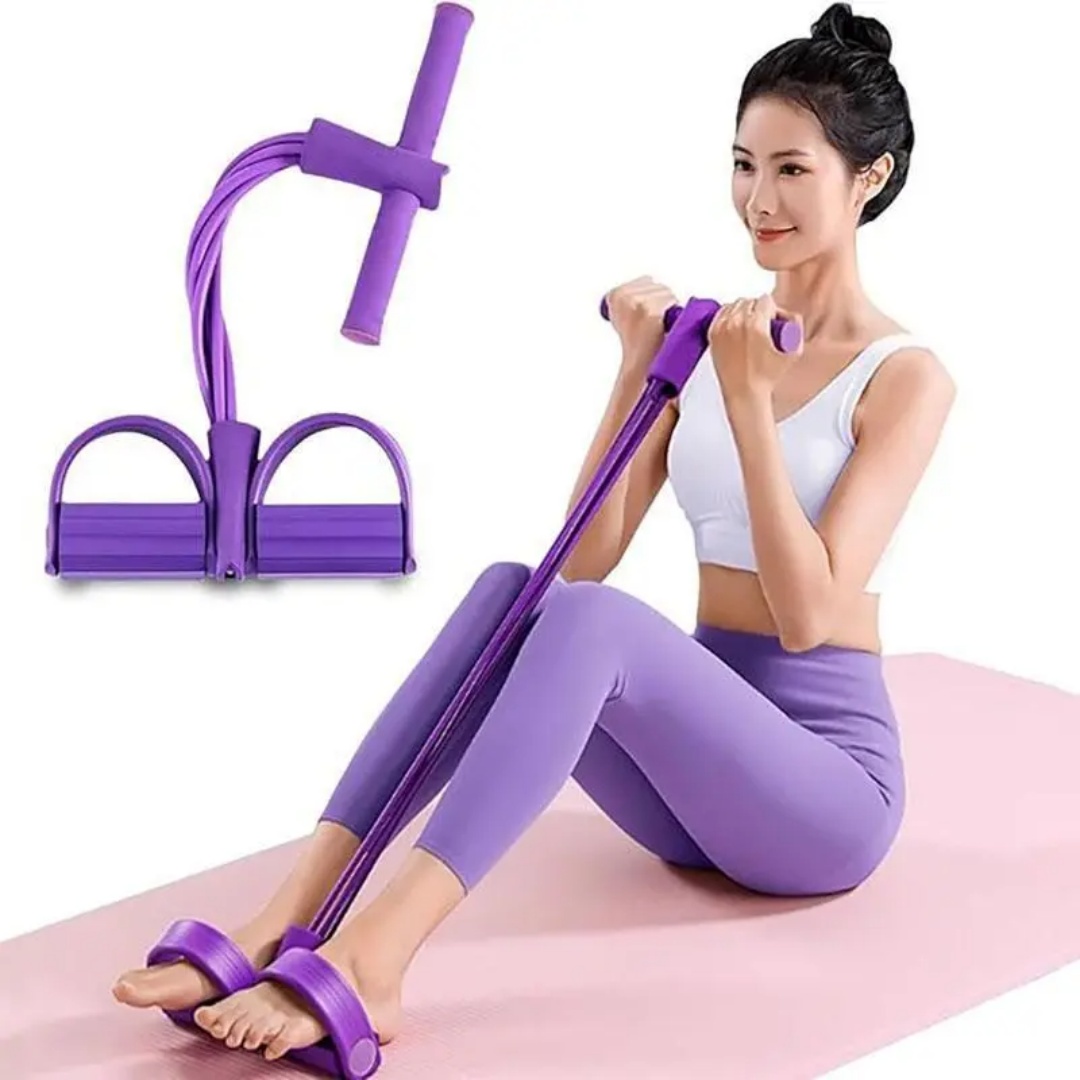 21 Fitness Resistance Bands-6  - Home Gym Youtube review and price