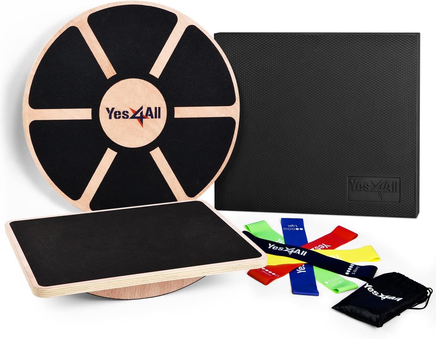 Versatile Wooden Wobble Balanc - Wobble Board Balance review and price