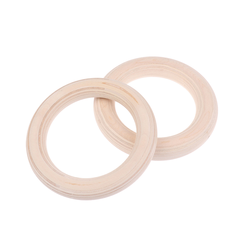 2Pcs/Pairs Portable Crossfit G - Gymnastic Rings Wooden review and price