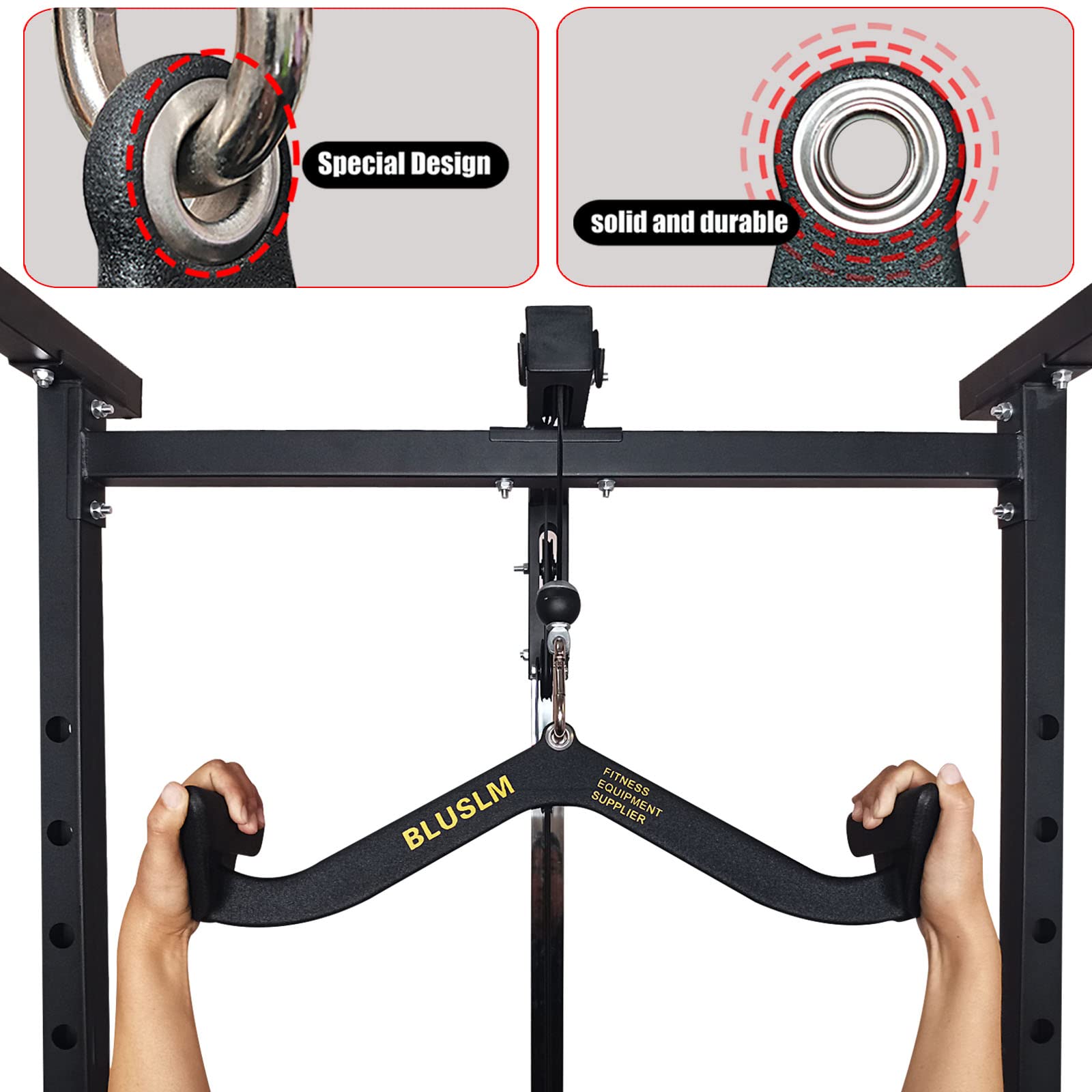 Home Gym Fitness Lat Pull Down - Leg Press Machine review and price