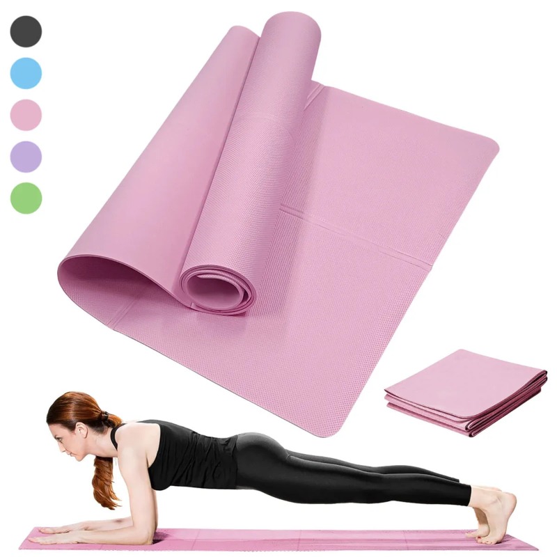 Yoga Mat Pilates Fitness Mat 3 - Home Gym Rubber Flooring review and price