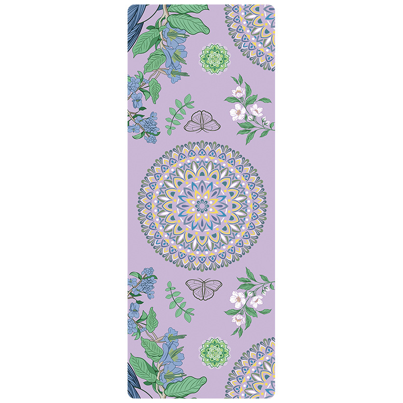 Travel Yoga Mat, Portable Swea - Home Gym Rubber Flooring review and price