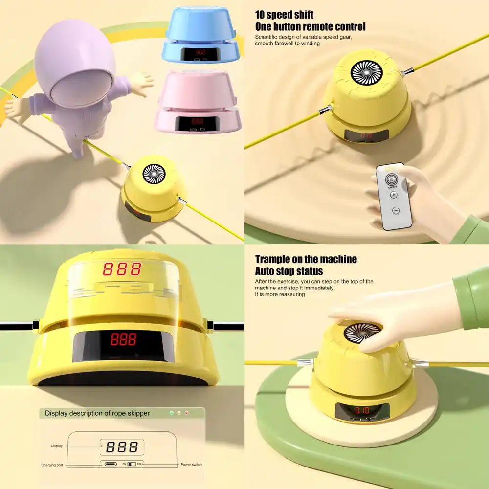 WAP01  Smart Electric Skipping - Home Gym Kids review and price