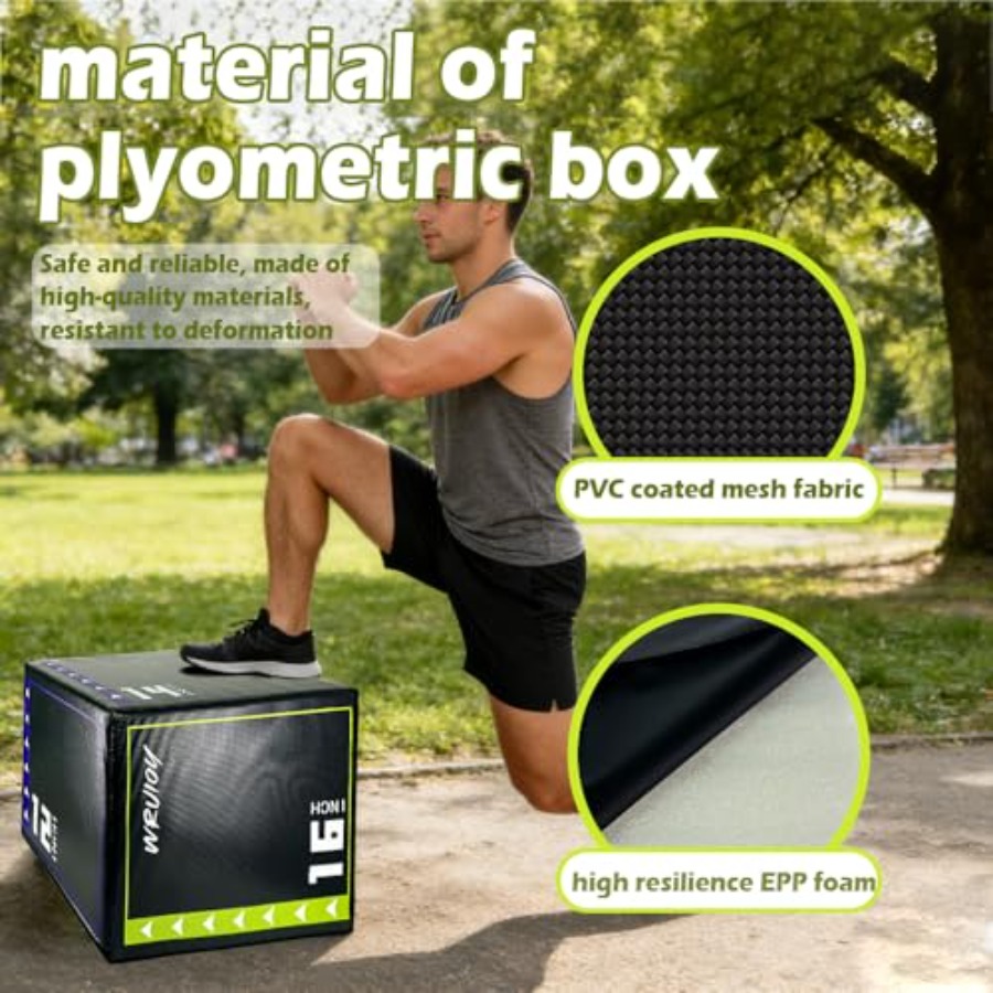 Home gym exercise box: foam bl - Home Gym Jump Box review and price