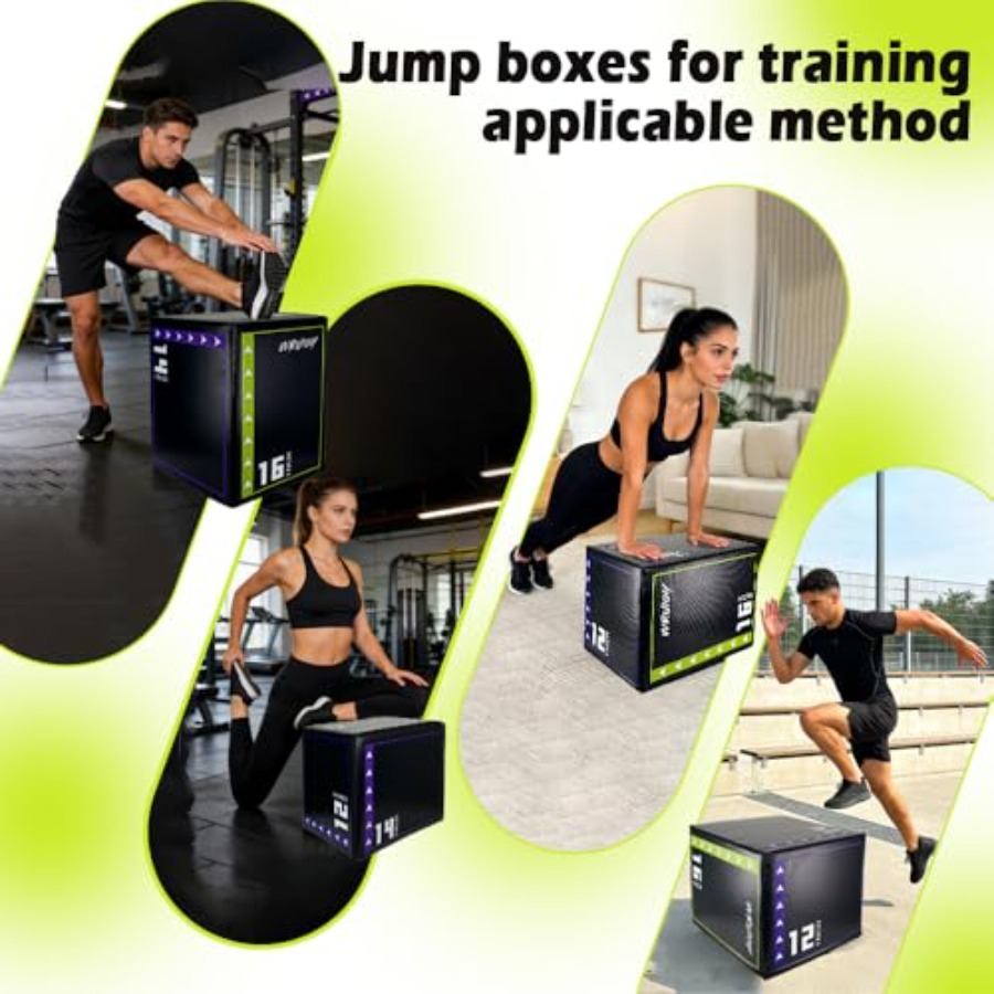 Home gym exercise box: foam bl - Home Gym Jump Box review and price