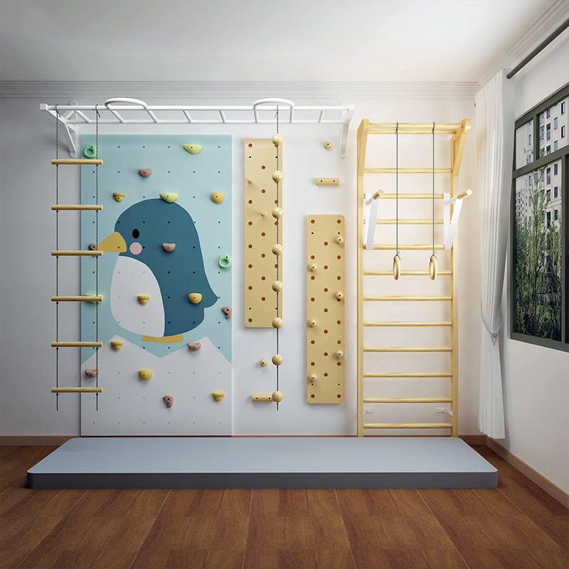 Indoor Kids Climbing Wall Home - Home Gym Kids review and price