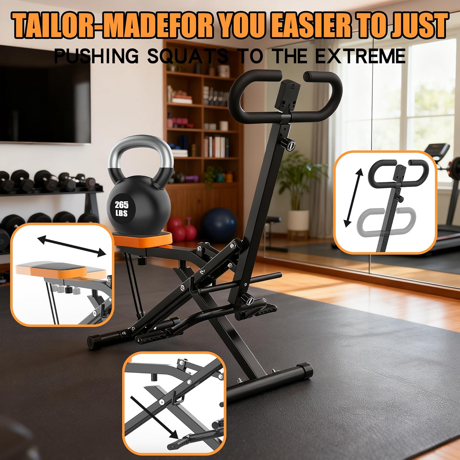 Squat Machine For Home, Assist - Leg Press Machine review and price