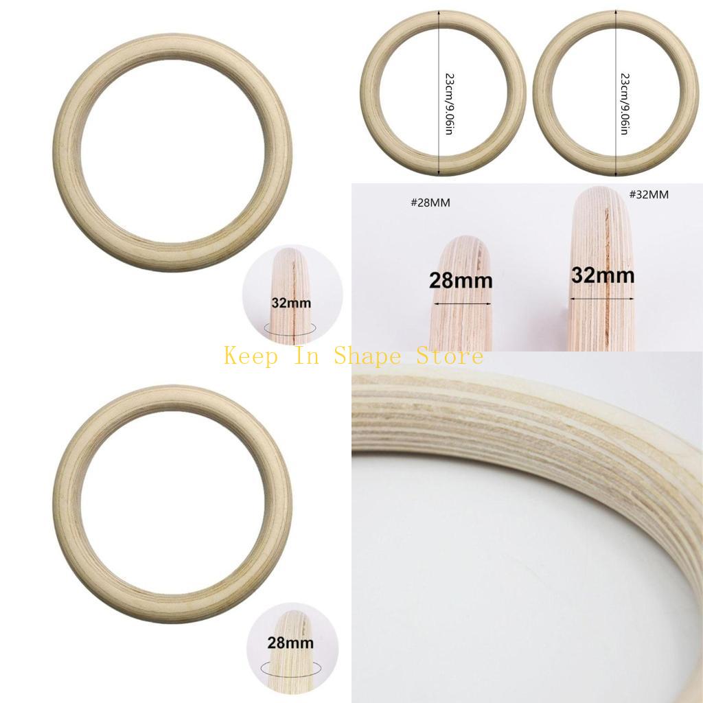 U1JC 1Pc Gym Rings, Gymnastic  - Gymnastic Rings Wooden review and price