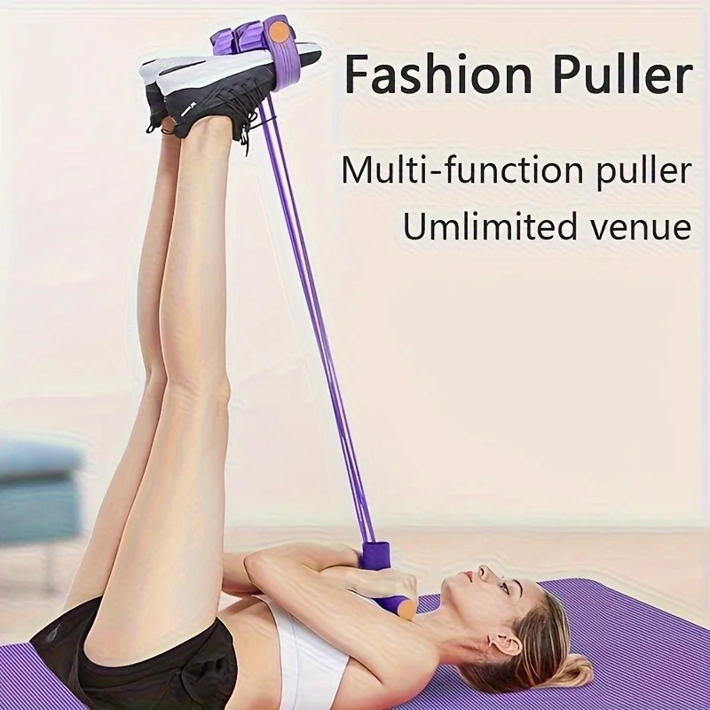 1 Pc 6-Tube Purple Yoga Resist - Home Gym Youtube review and price