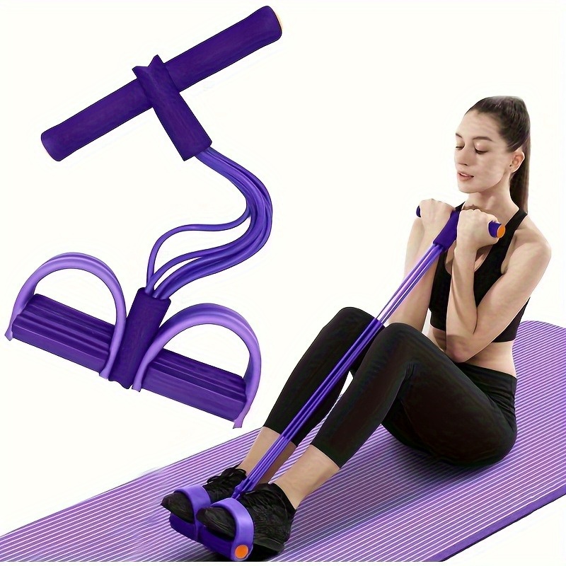 1 Pc 6-Tube Purple Yoga Resist - Home Gym Youtube review and price