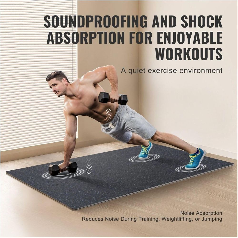 Interlocking Foam Rubber Worko - Home Gym Rubber Flooring review and price