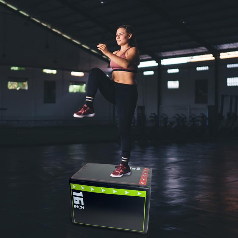Plyometric Jump Box Shockproof - Home Gym Jump Box review and price