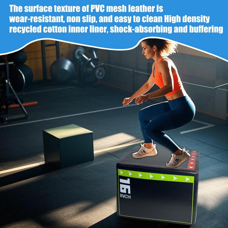 Plyometric Jump Box Shockproof - Home Gym Jump Box review and price