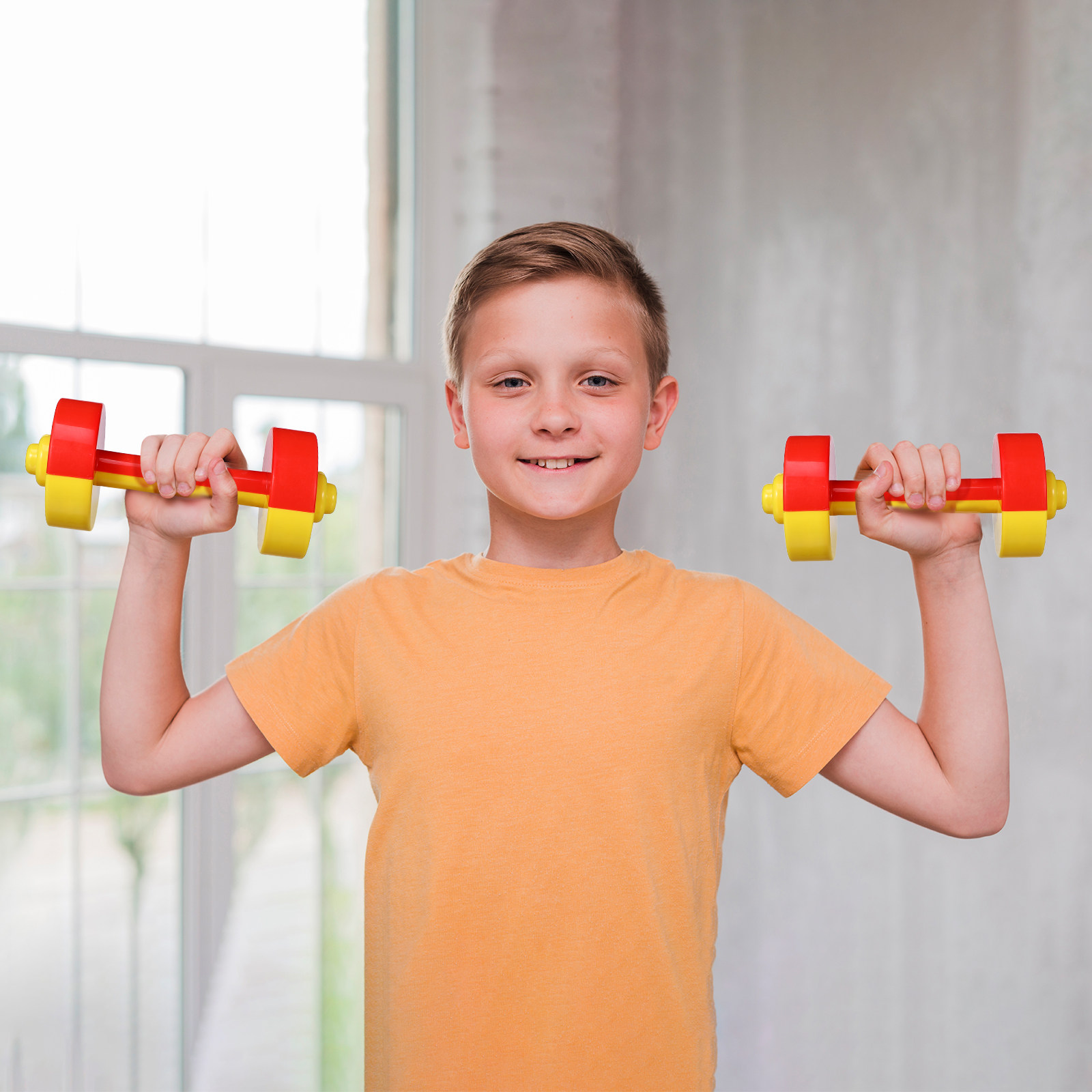 1Pair Children Plastic Dumbbel - Home Gym Kids review and price
