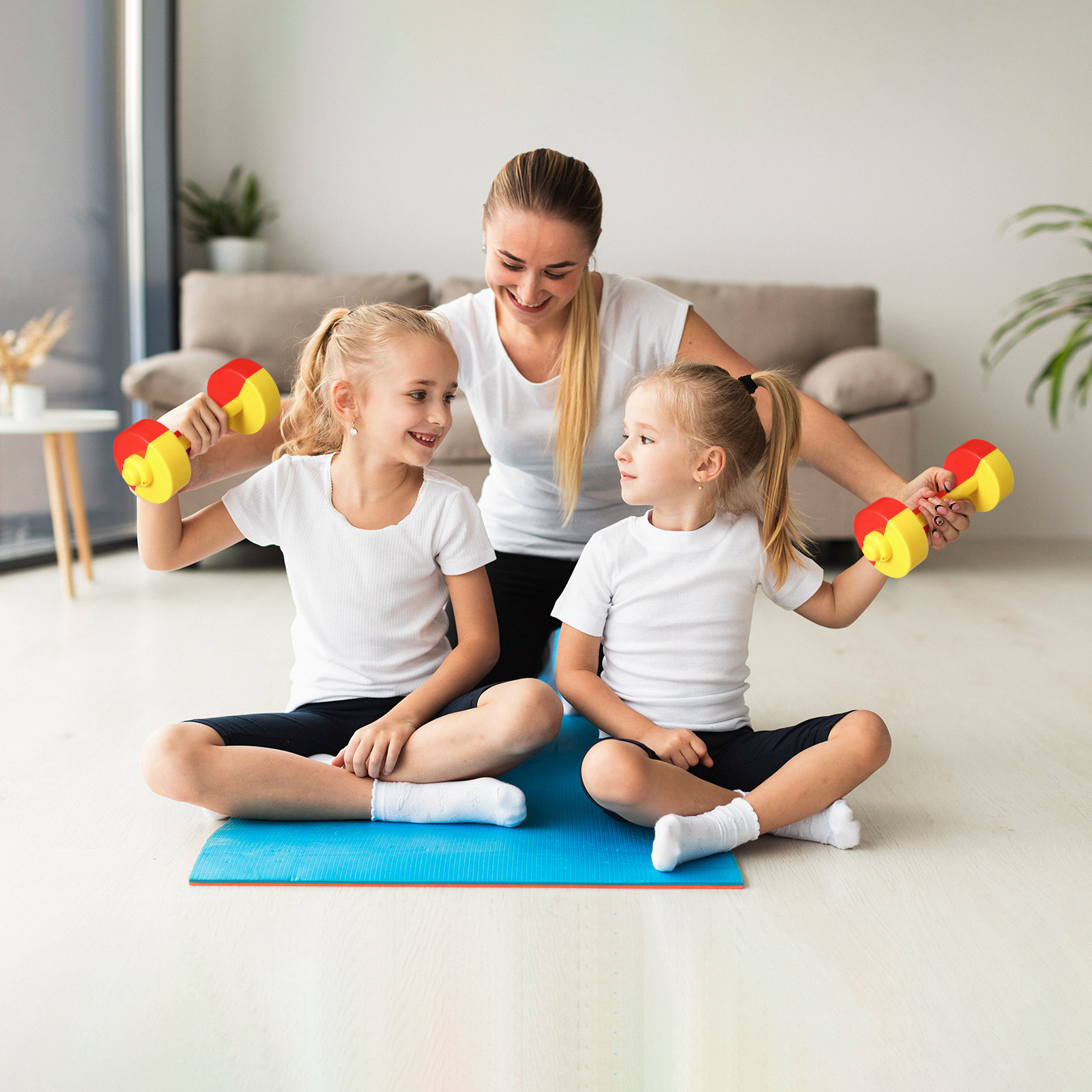 1Pair Children Plastic Dumbbel - Home Gym Kids review and price
