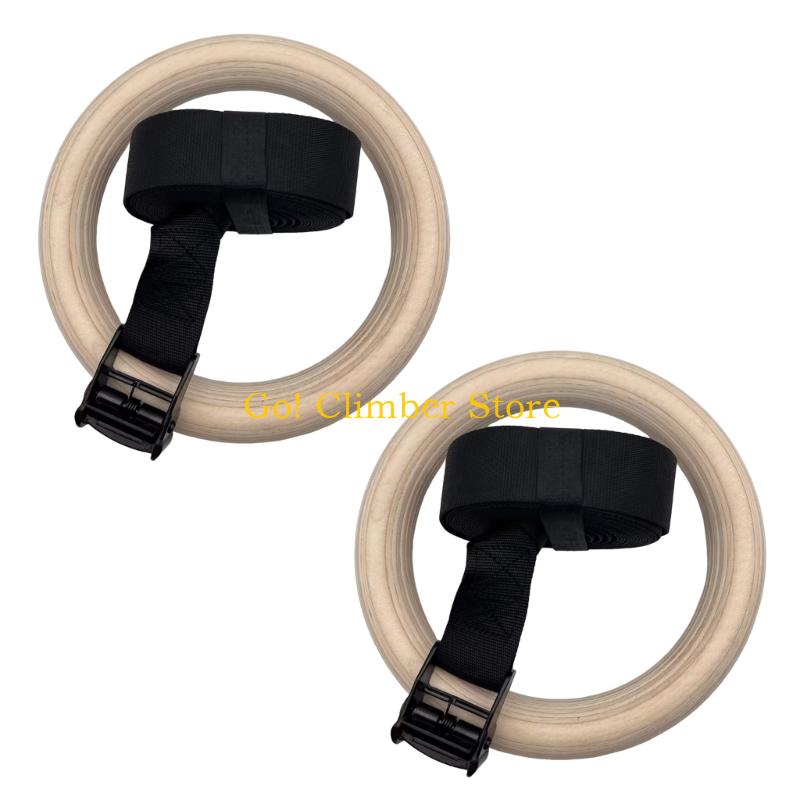 Q84C Adjustable Wood Gymnastic - Gymnastic Rings Wooden review and price