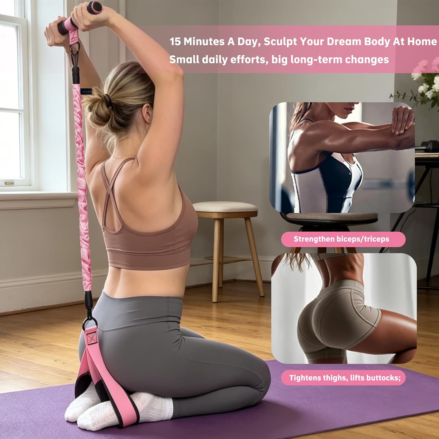 Pull‑Up Bar & Resistance Bands - Home Gym Youtube review and price
