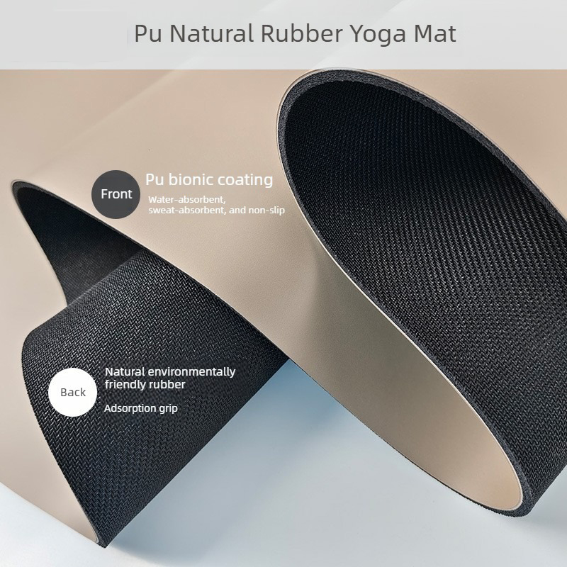 Oval Natural Rubber Yoga Mat P - Home Gym Rubber Flooring review and price