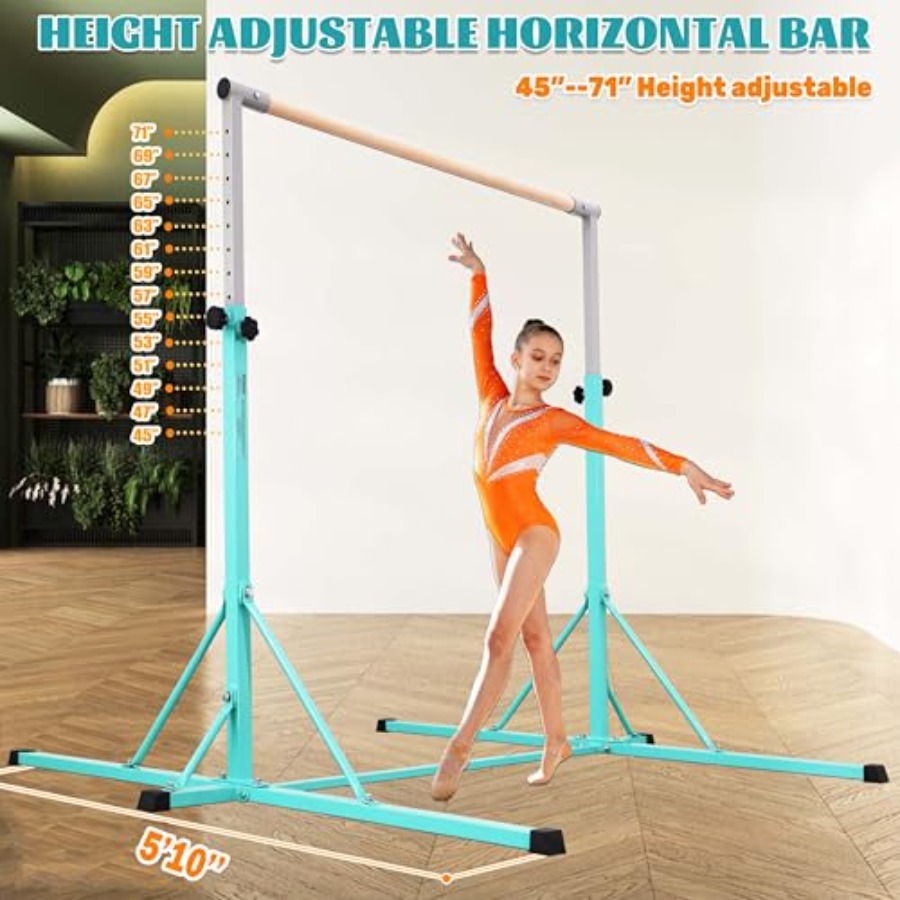 Gymnastics Bar for home gym tr - Gymnastic Rings Wooden review and price