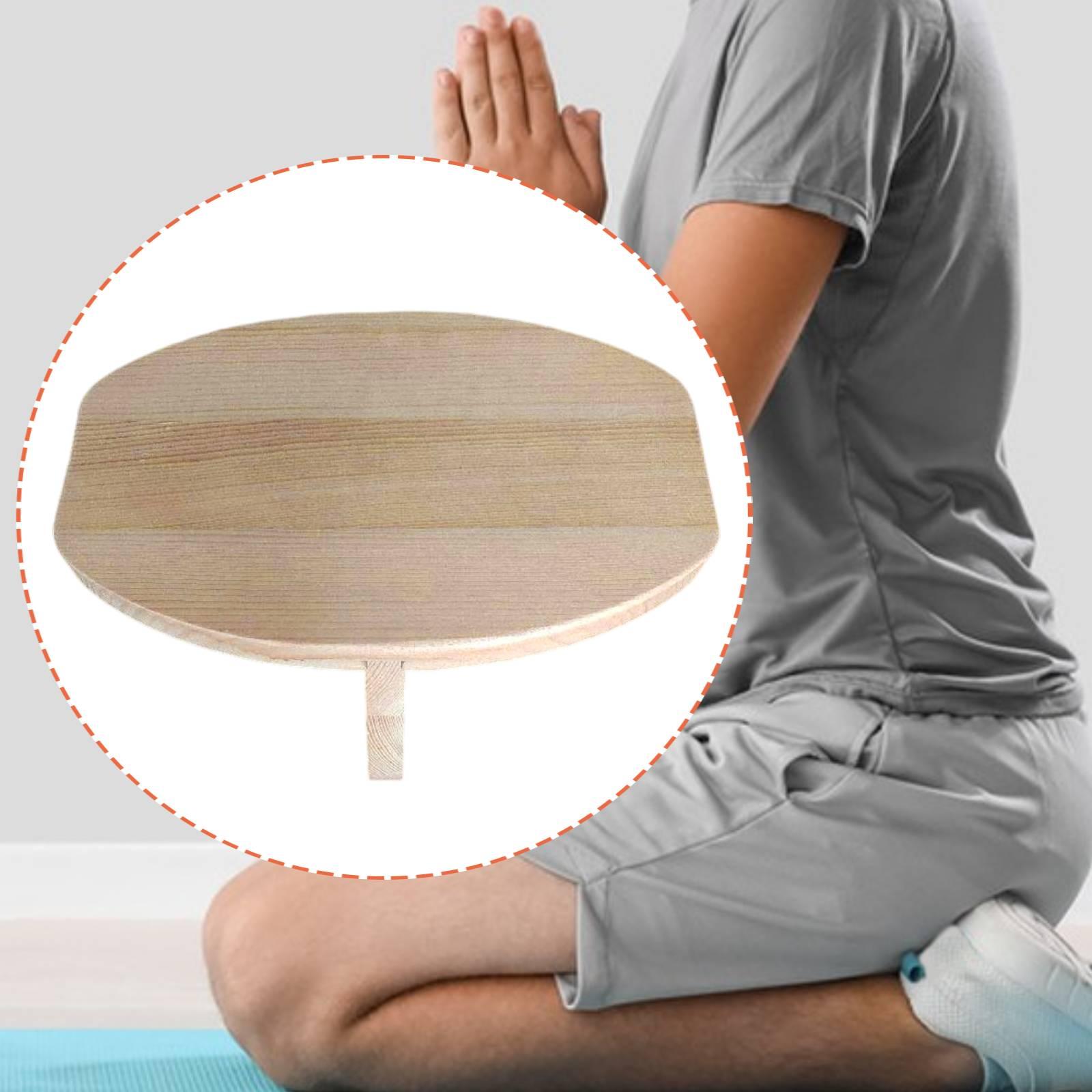 Meditation Bench Wooden, Sturd - Home Gym Yoga Studio review and price