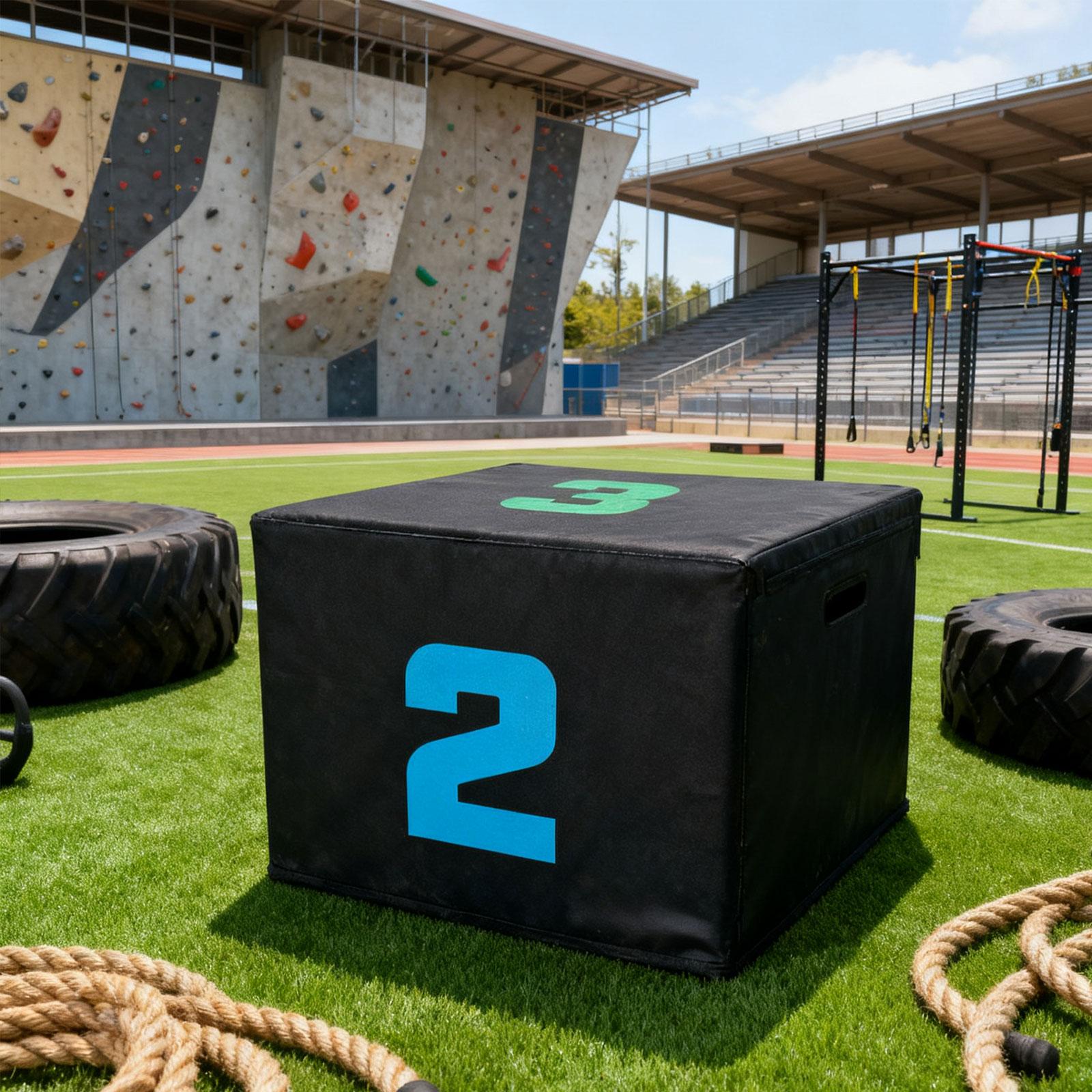 PVC Plyometric Jump Box Step P - Home Gym Jump Box review and price