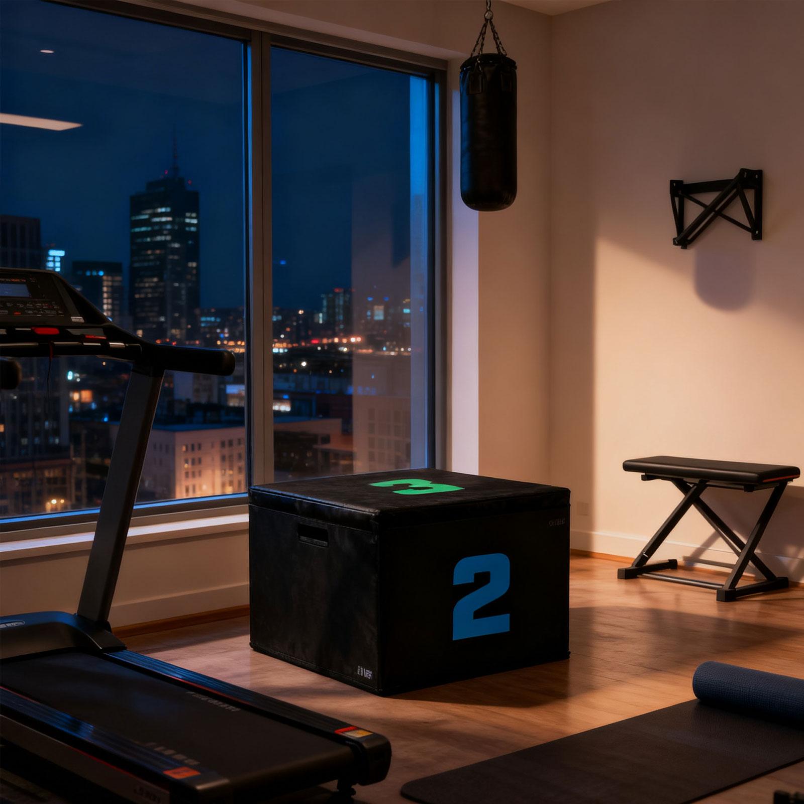 PVC Plyometric Jump Box Step P - Home Gym Jump Box review and price