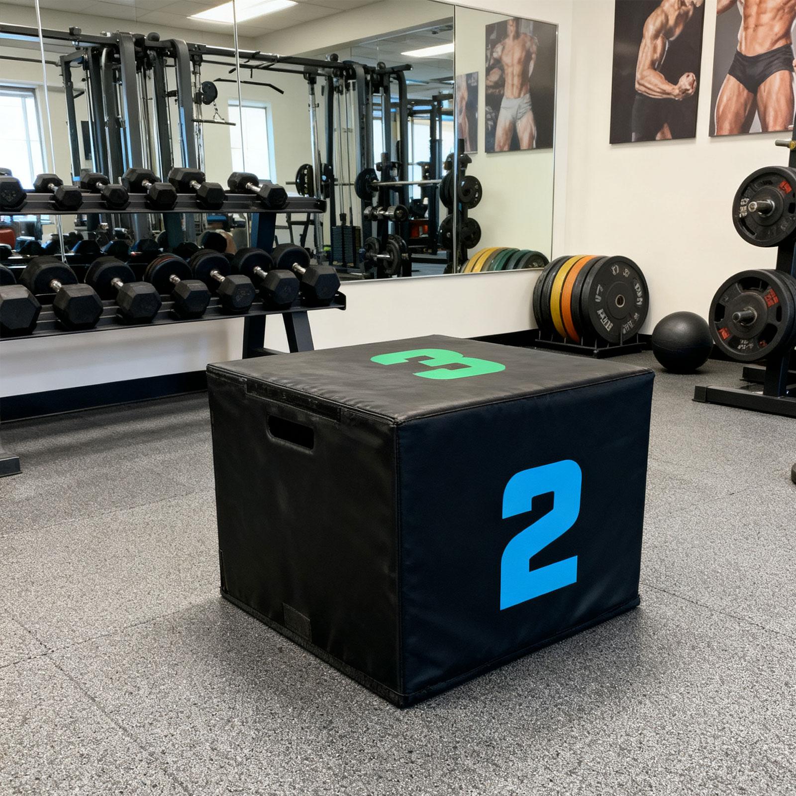PVC Plyometric Jump Box Step P - Home Gym Jump Box review and price