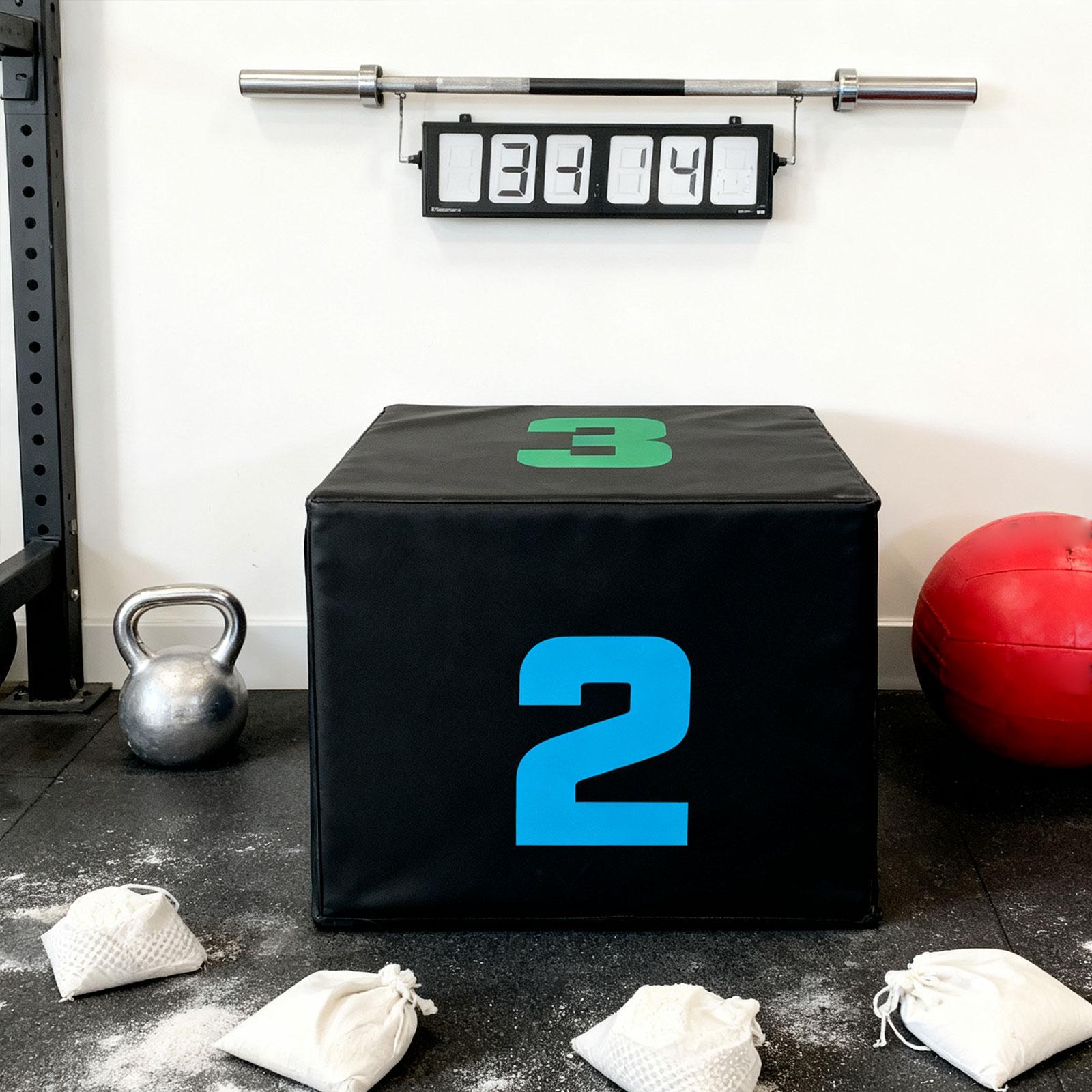 PVC Plyometric Jump Box Step P - Home Gym Jump Box review and price
