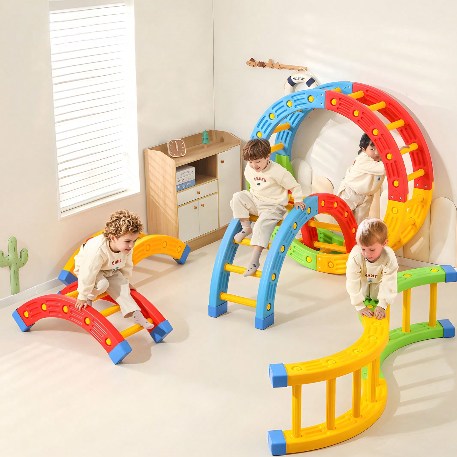 GCCSJ 2-In-1 Foldable Toddler  - Home Gym Kids review and price