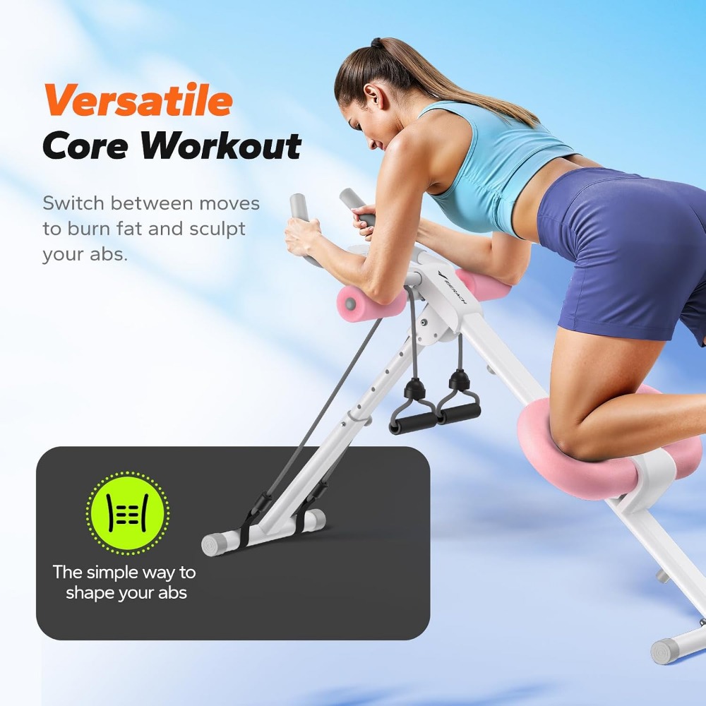 Adjustable Ab Trainer Machine  - Home Gym Workout review and price