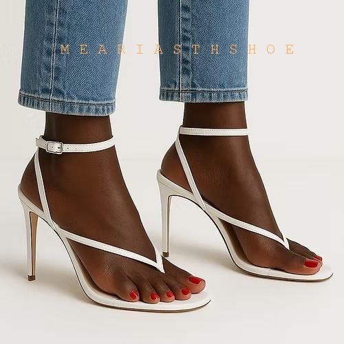Beige Black Cross Straps Flip- - Ankle Strap Attachment review and price
