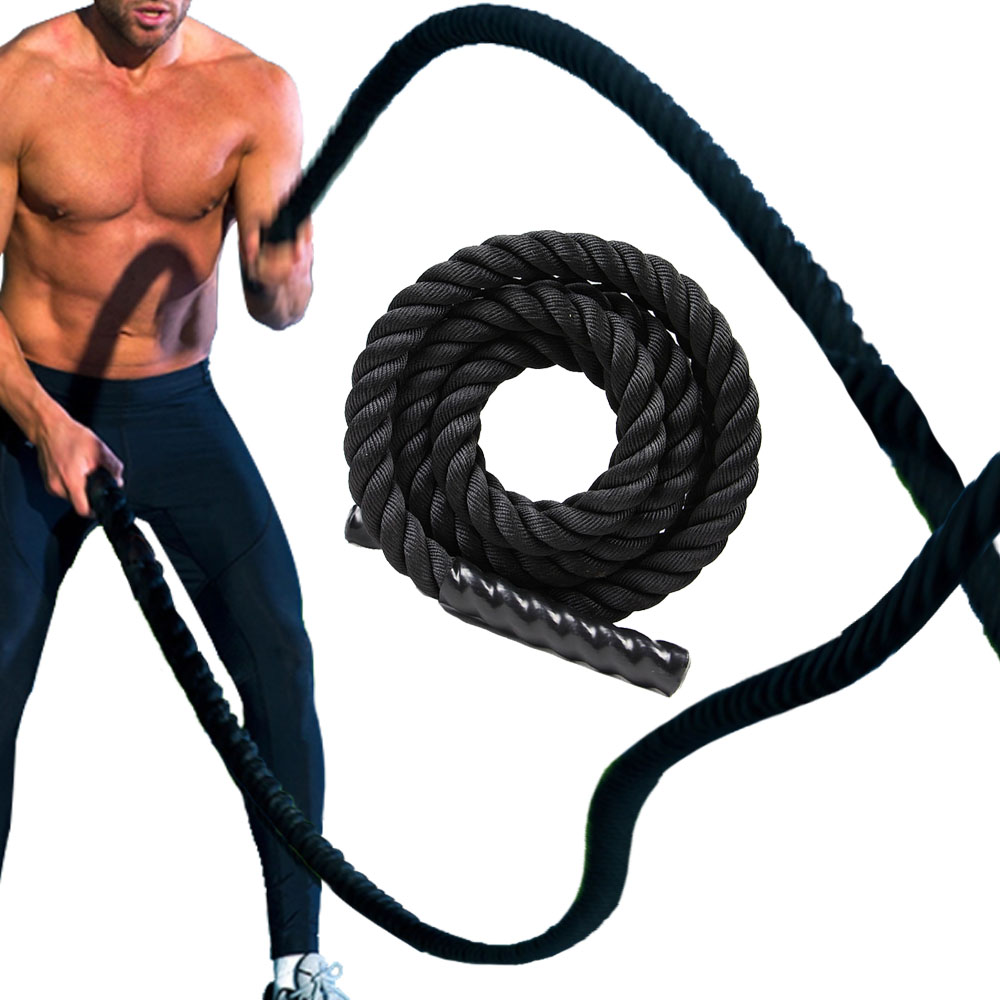 Poly Dacron Battle Rope Home G - Home Gym Workout review and price