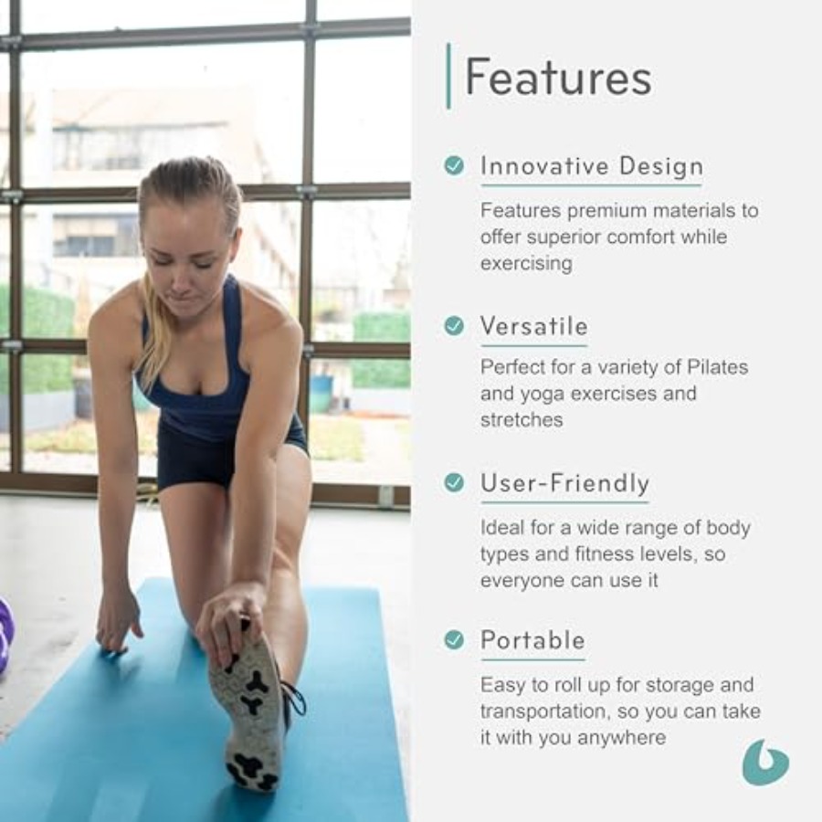Pilates and yoga mat for studi - Home Gym Yoga Studio review and price