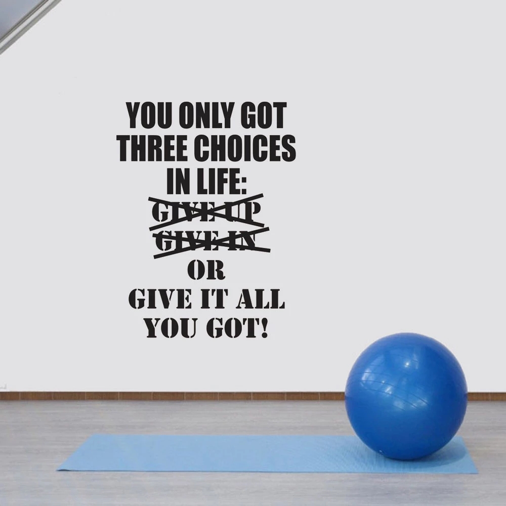 1 pc hot sale GYM culture Wall - Home Gym Kids review and price