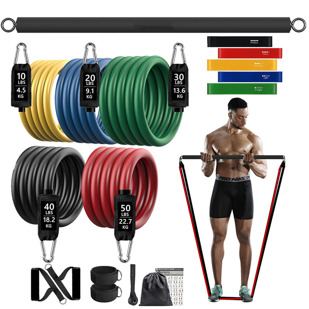 150lb Fitness Booty Resistance - Home Gym Equipment Set review and price