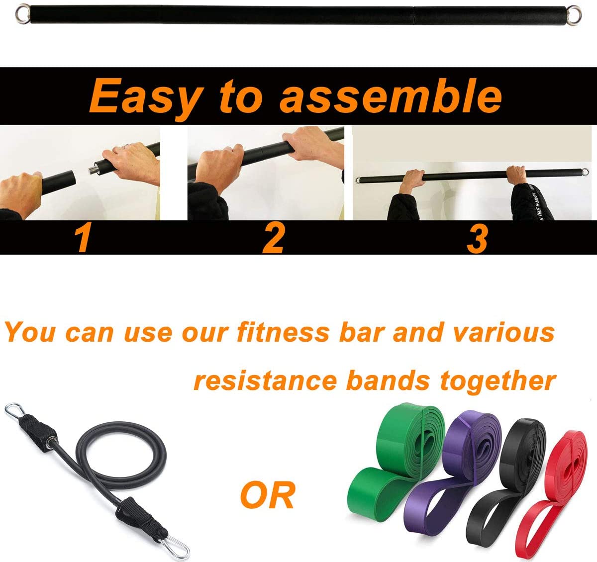 150lb Fitness Booty Resistance - Home Gym Equipment Set review and price